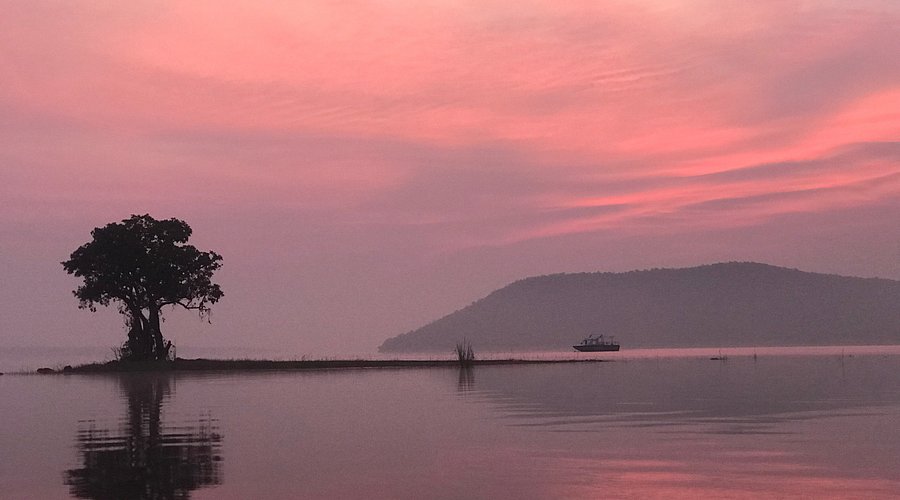 Pakhal Lake in the warangal District