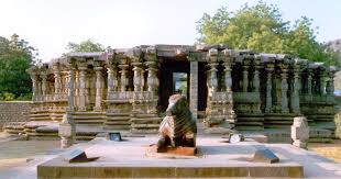 Thousand Pillar Temple in the warangal District